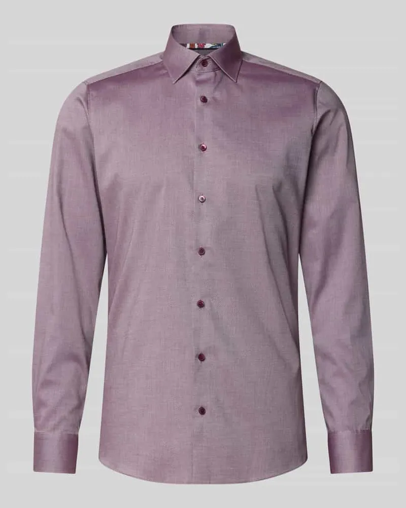 Olymp Slim Fit Business-Hemd mit Kentkragen 