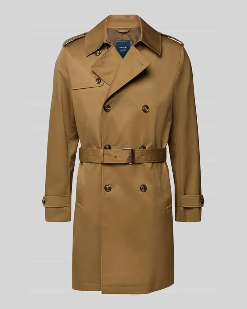 McNeal Trenchcoat mit Kentkragen Sand