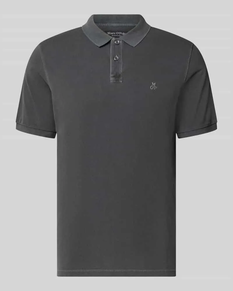 Marc O'Polo Poloshirt aus Baumwolle Anthrazit