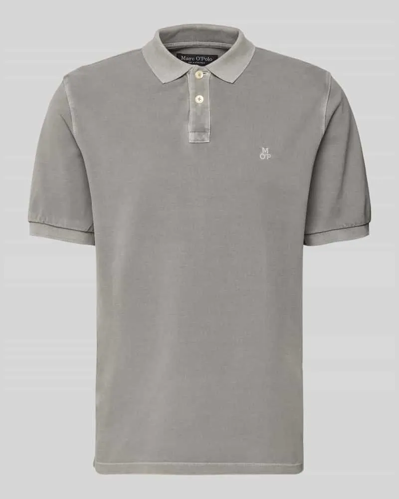 Marc O'Polo Poloshirt aus Baumwolle Anthrazit