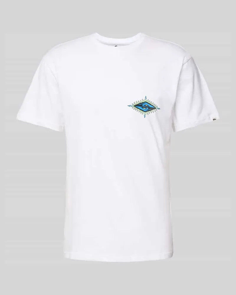 Quiksilver T-Shirt mit Label-Print 