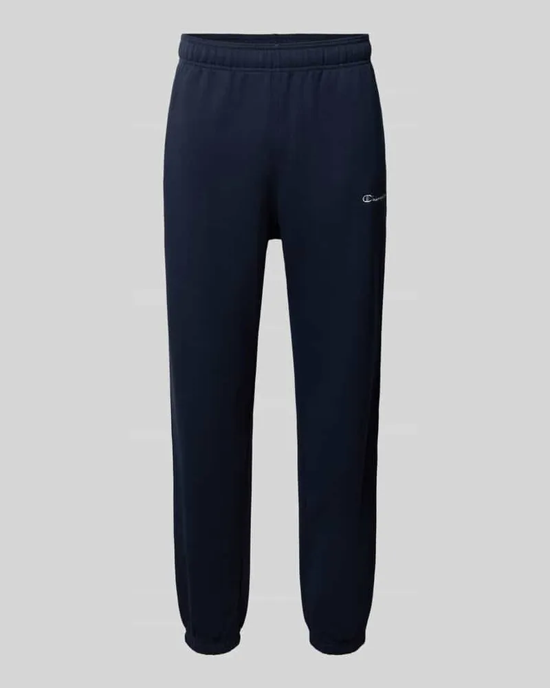 Champion Sweatpants mit Label-Stitching Modell 'ICONS Marine