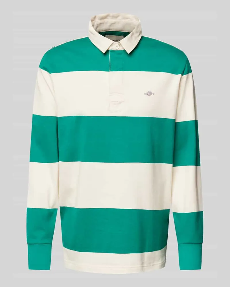 Gant Sweatshirt mit Polokragen Modell 'RUGGER 