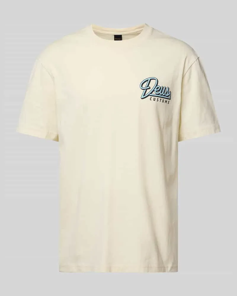 Deus Ex Machina T-Shirt mit Rundhalsausschnitt 