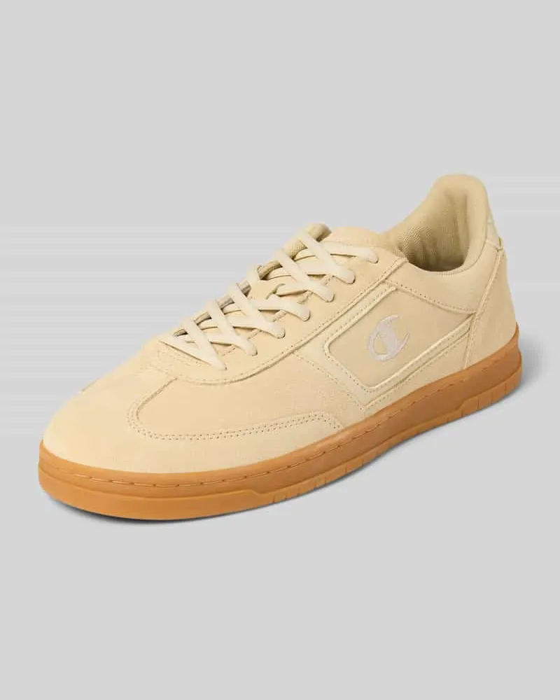 Champion Ledersneaker mit Logo-Stitching Modell 'CL78 