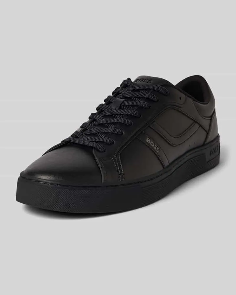 HUGO BOSS Low Top Sneaker mit Luftlöchern Modell 'RHYS Black