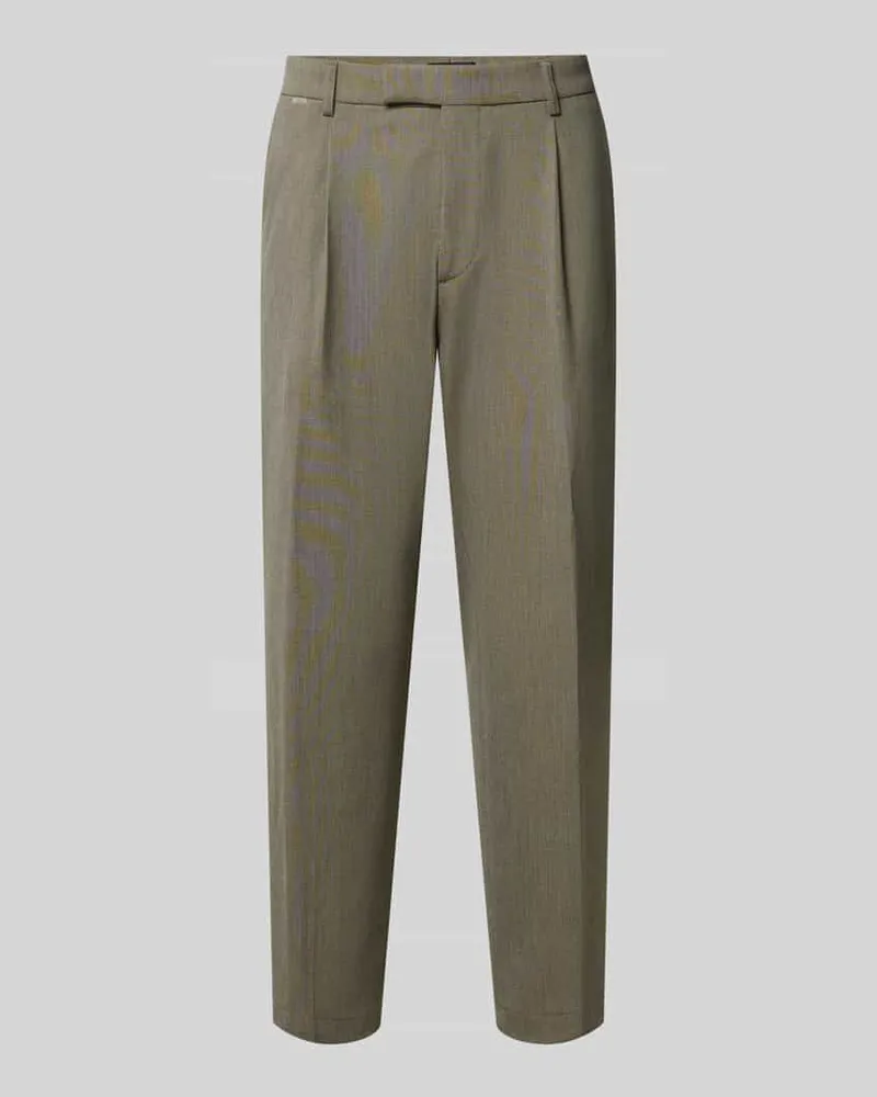 cinque Straight Fit Hose mit Viskose-Anteil Modell 'Salto Beige