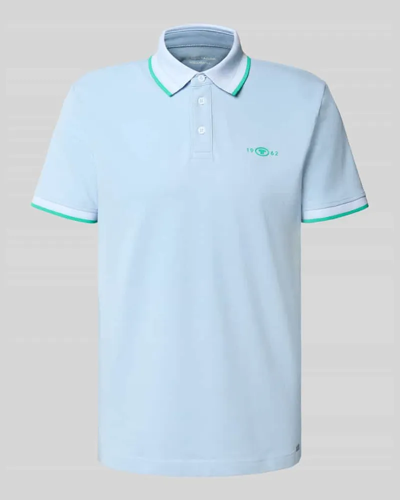 Tom Tailor Regular Fit Poloshirt aus Baumwoll-Mix 