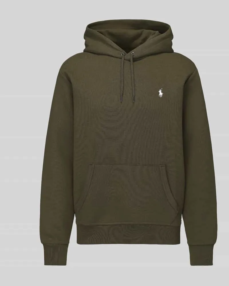 Ralph Lauren Regular Fit Hoodie aus Baumwoll-Mix Oliv