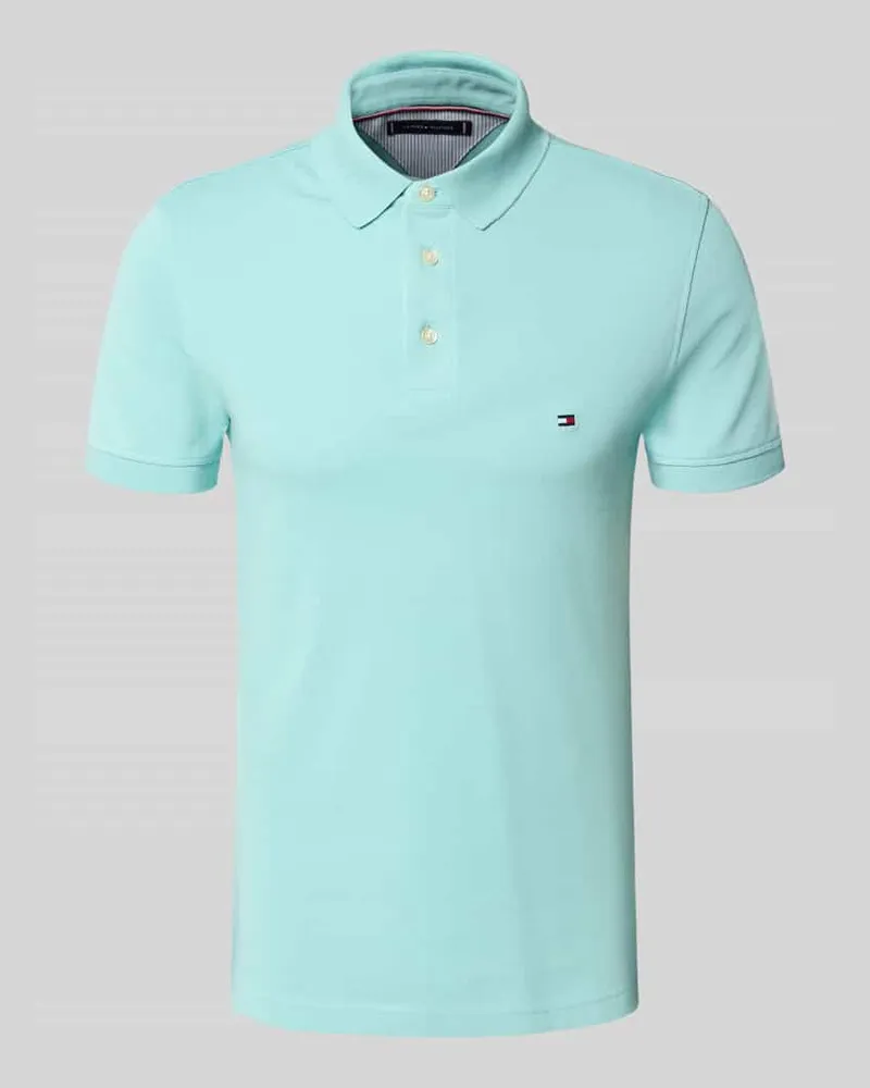 Tommy Hilfiger Slim Fit Poloshirt aus Baumwoll-Elasthan-Mix 