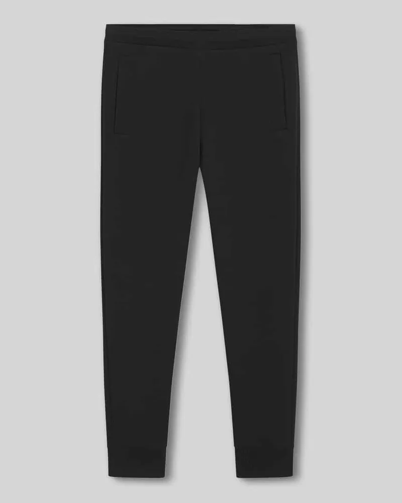 HUGO BOSS Regular Fit Sweathose aus Baumwoll-Mix Modell 'JT_Union Hadiko Marine
