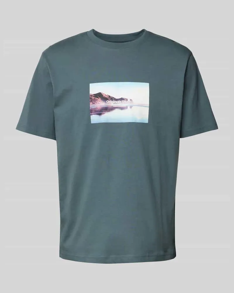 Jack & Jones T-Shirt mit Motiv-Print Modell 'VESTERBRO 