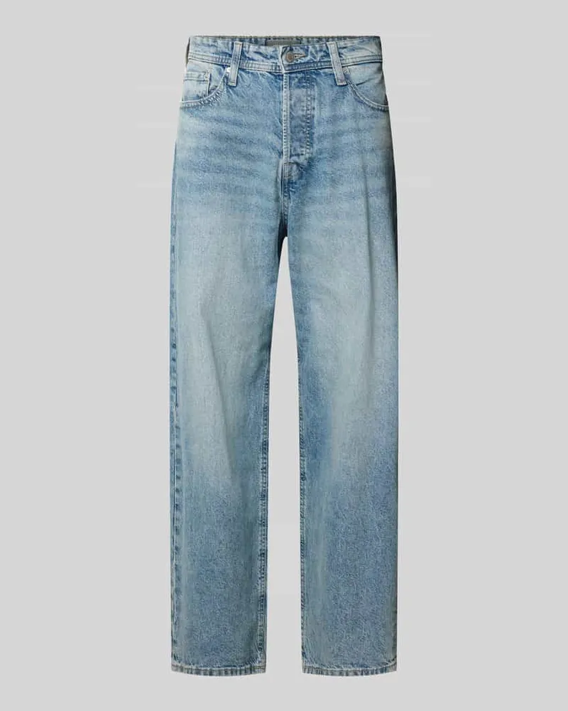 Jack & Jones Baggy Fit Jeans im 5-Pocket-Design Modell 'ALEX 
