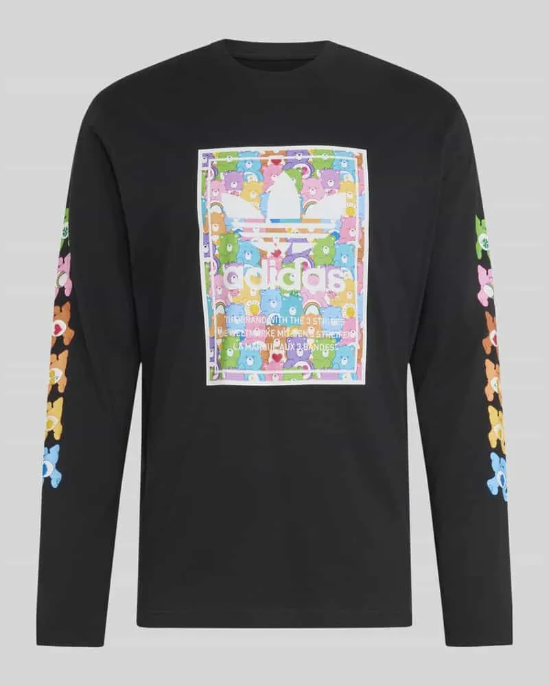adidas Regular Fit T-Shirt aus reiner Baumwolle Black