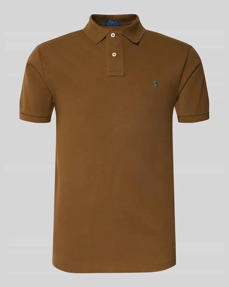 Ralph Lauren Poloshirt mit Label-Stitching 