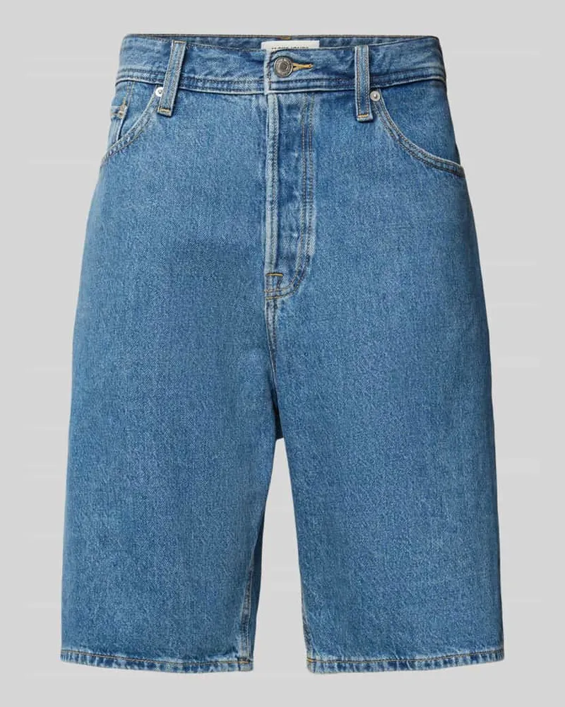 Jack & Jones Baggy Fit Jeansshorts im 5-Pocket-Design Modell 'ALEX 