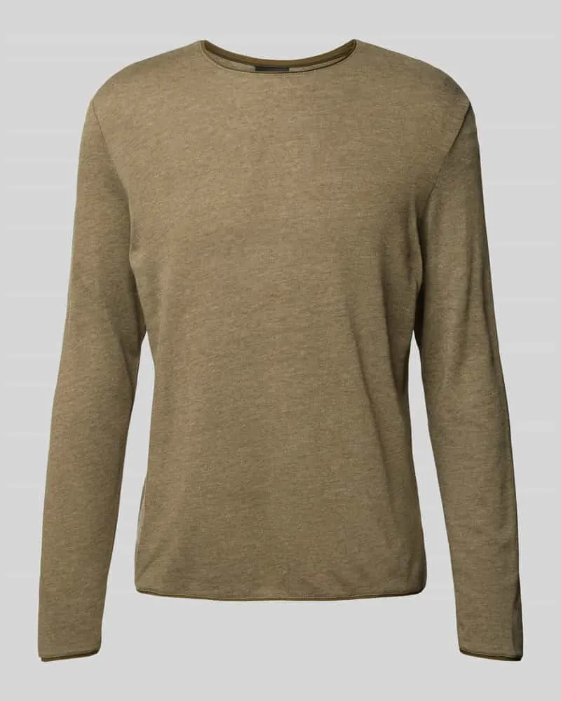 Strellson Strickpullover mit Rundhalsausschnitt Modell 'Prospect 