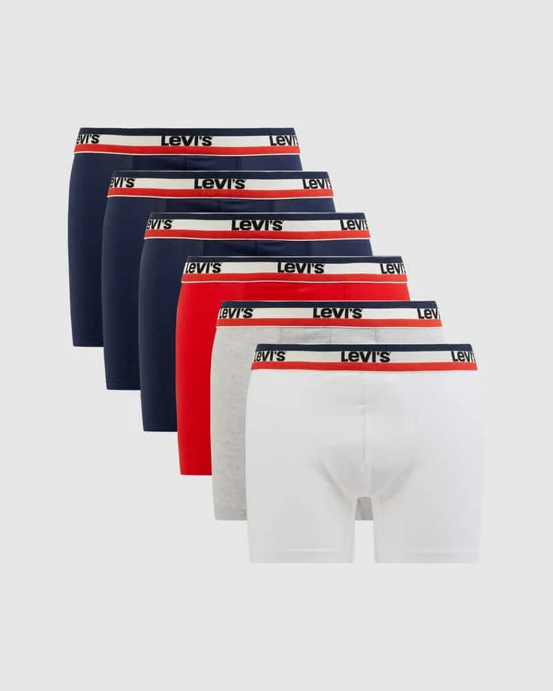 Levi's Trunks mit Stretch-Anteil im 6er-Pack 