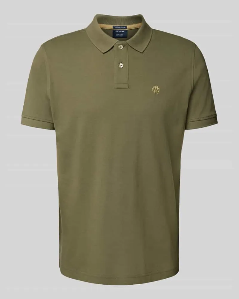 McNeal Poloshirt mit Label-Stitching 