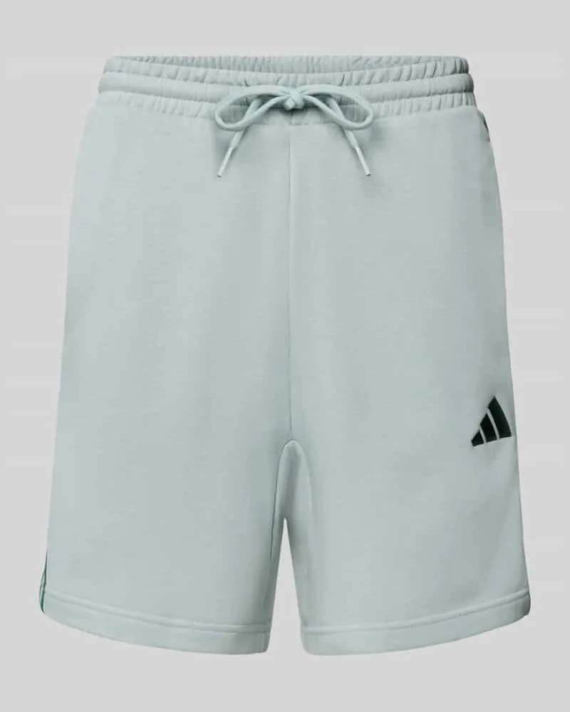 adidas Regular Fit Shorts mit Viskose-Anteil Mint