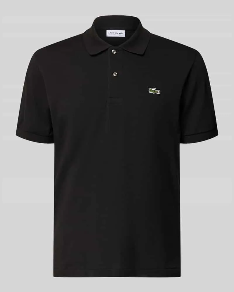 Lacoste Regular Fit Poloshirt aus Baumwoll-Mix Black