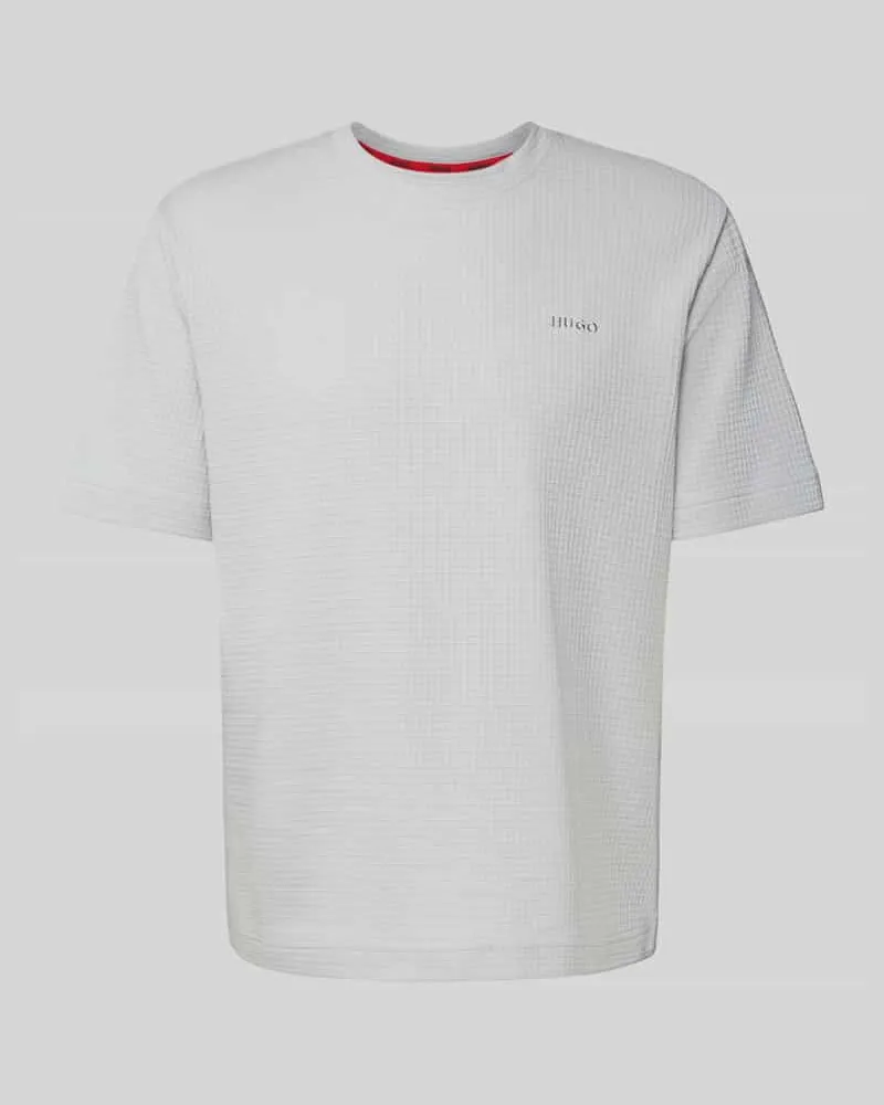 HUGO BOSS T-Shirt mit Label-Stitching Modell 'Austin 