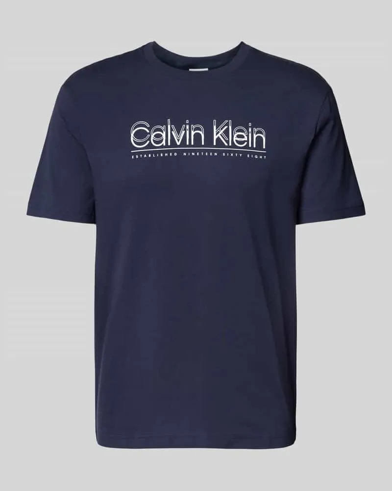 Calvin Klein T-Shirt mit Label-Print 