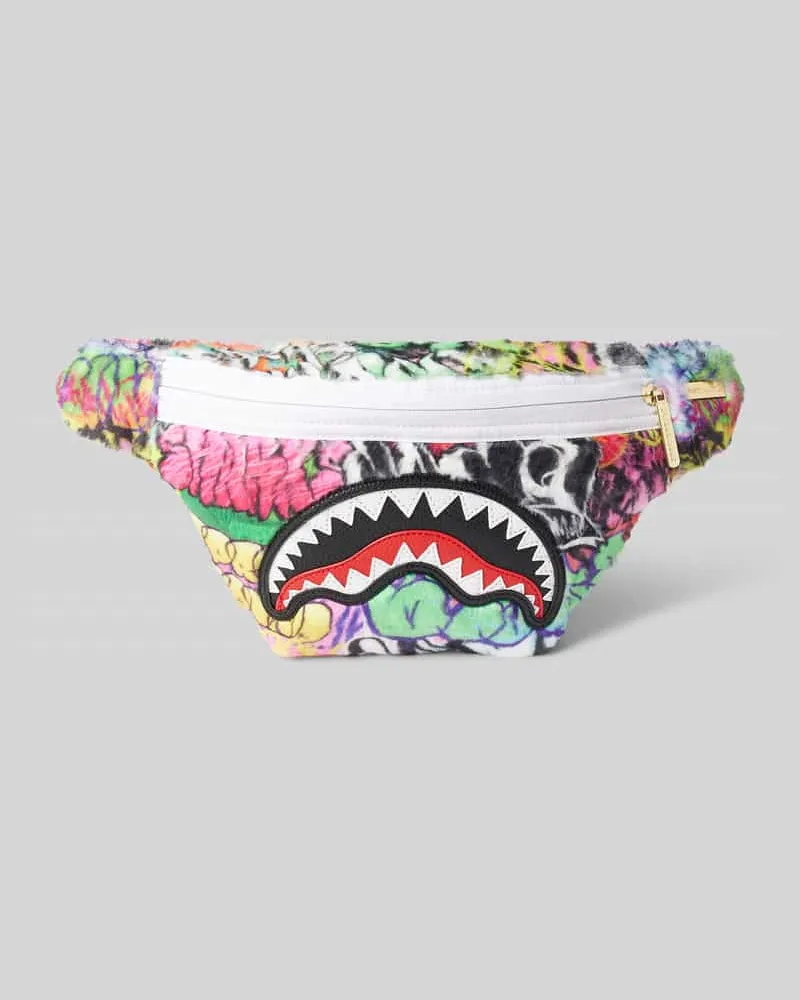 Sprayground Bauchtasche mit Label-Detail 