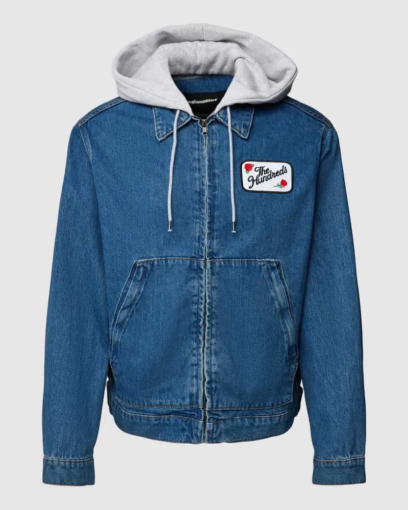 The Hundreds Jeansjacke mit Kapuze 