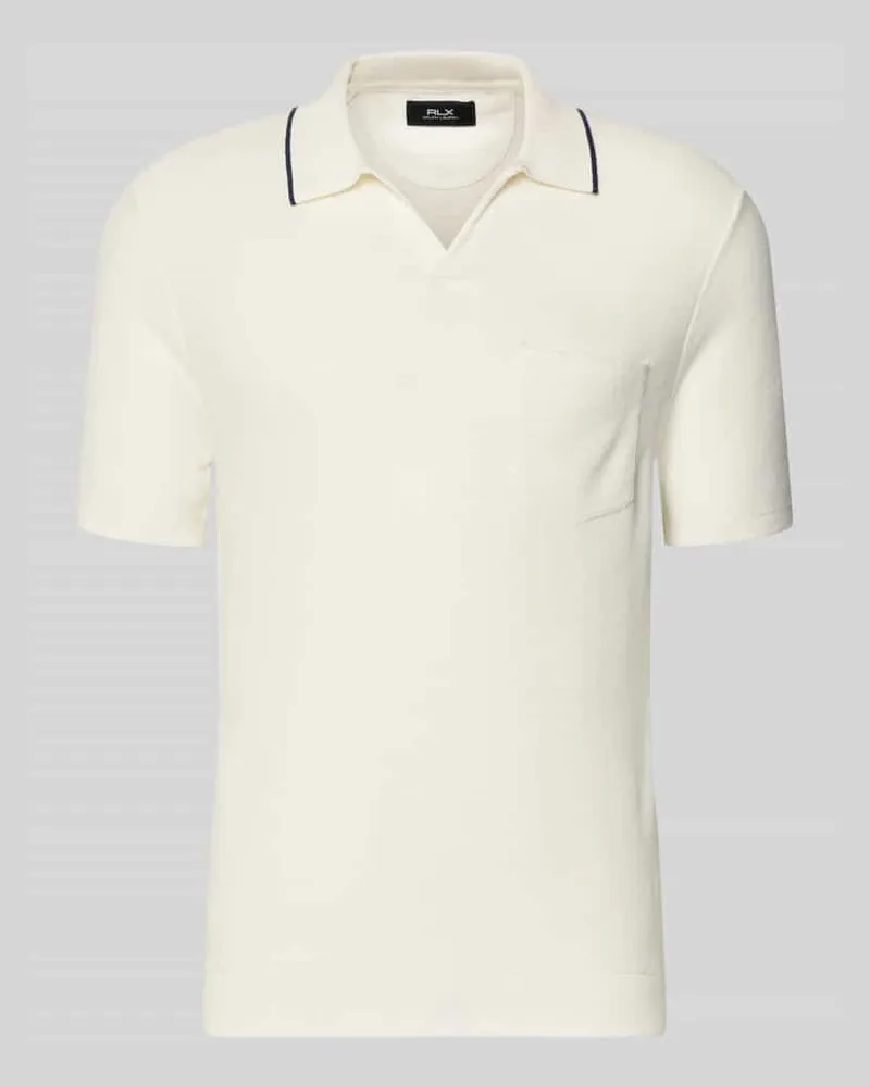 Ralph Lauren Relaxed Fit Poloshirt aus Baumwoll-Mix Weiss