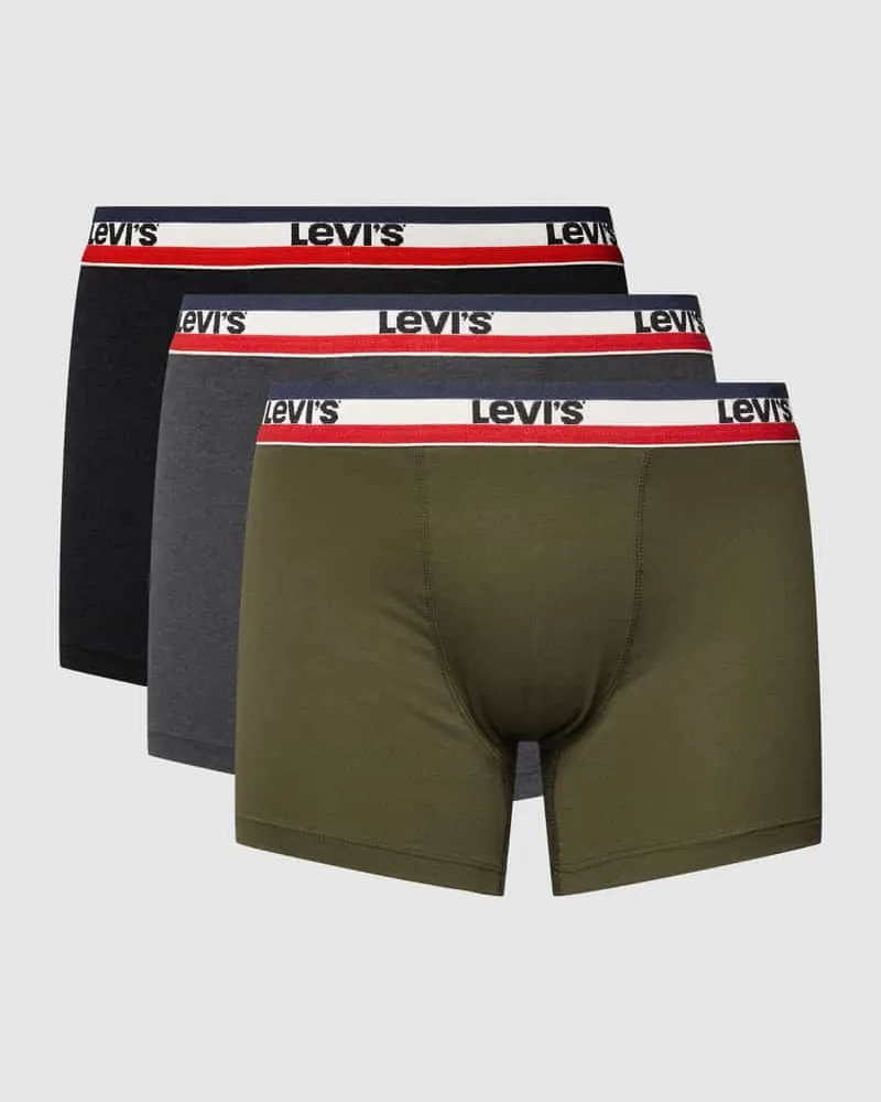 Levi's Trunks mit Stretch-Anteil im 3er-Pack 