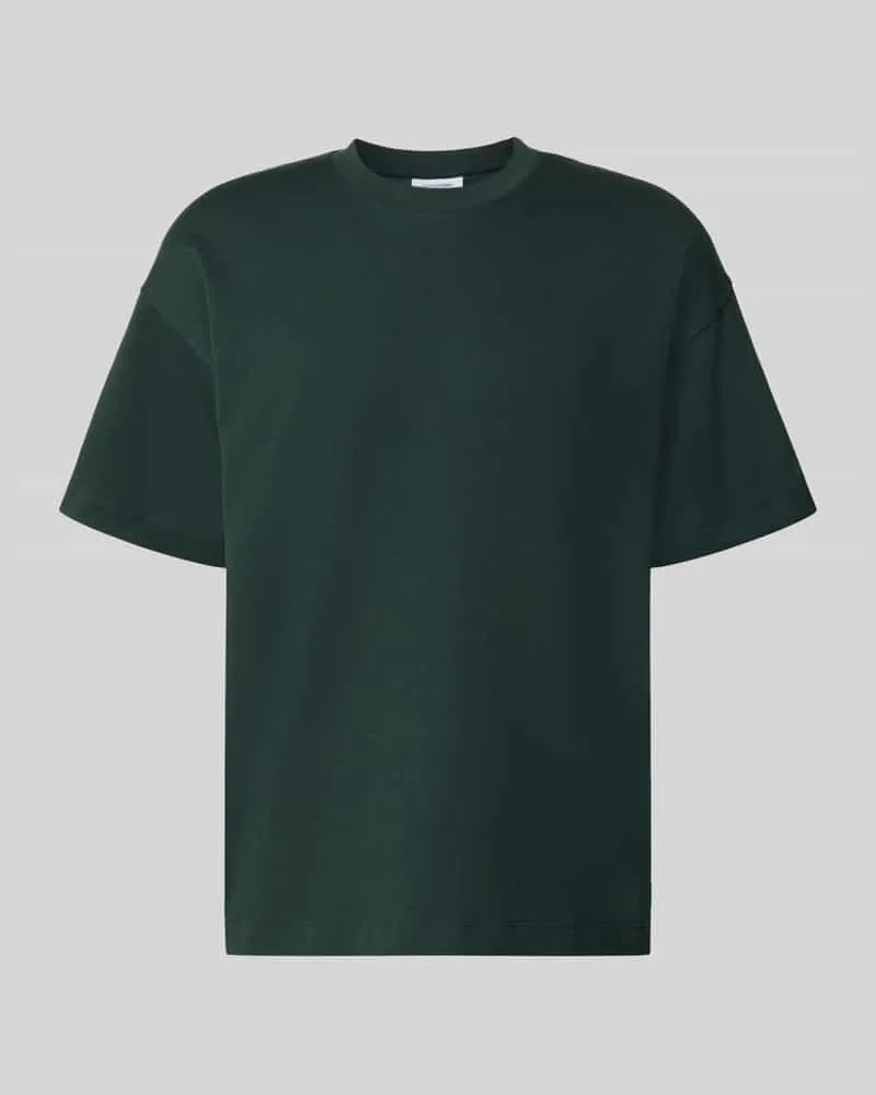 Jack & Jones T-Shirt mit Rundhalsausschnitt Modell 'BARRON Dunkelgruen