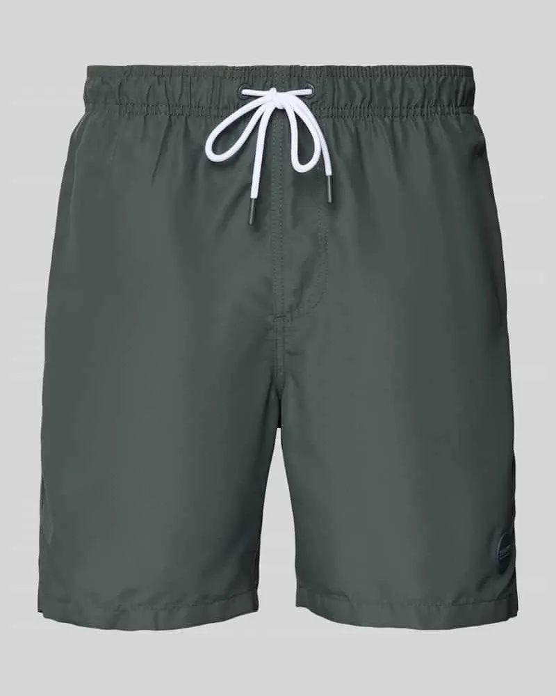 Shiwi Regular Fit Badehose mit Label-Patch Modell 'Mike 