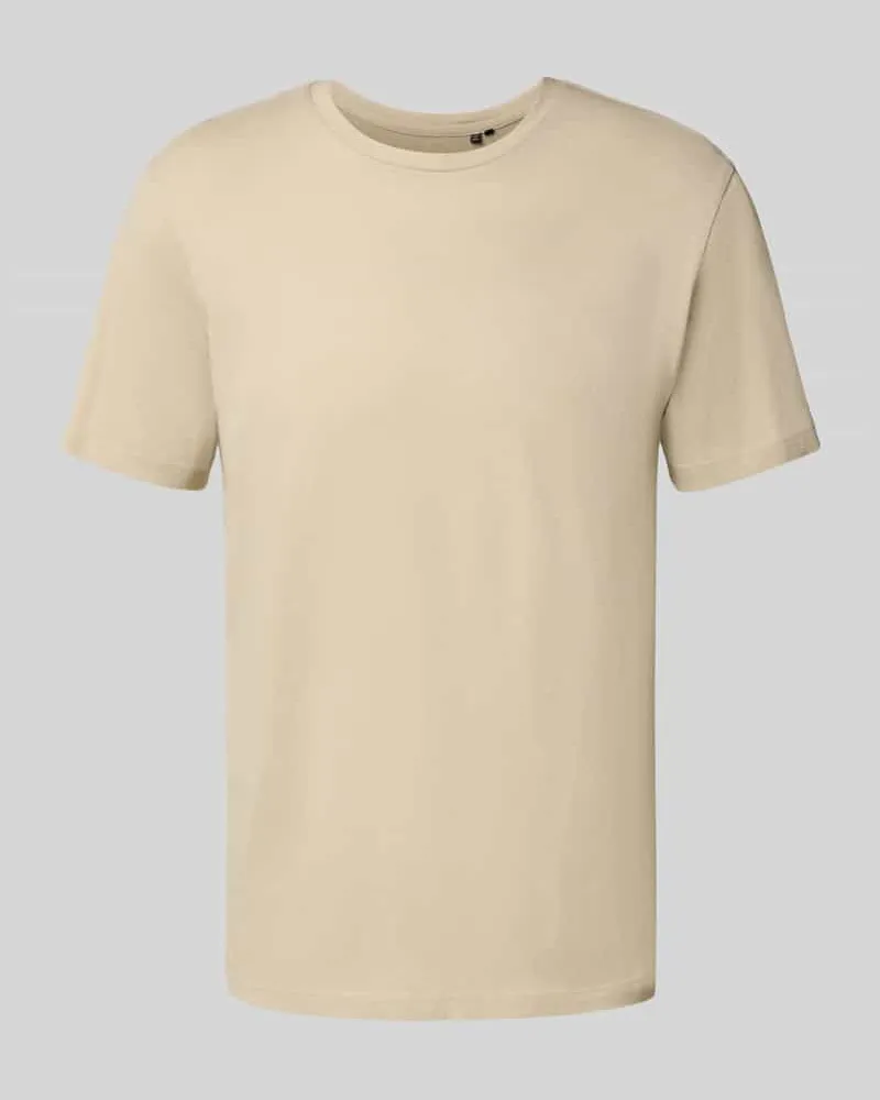 Superdry. T-Shirt mit geripptem Rundhalsausschnitt 