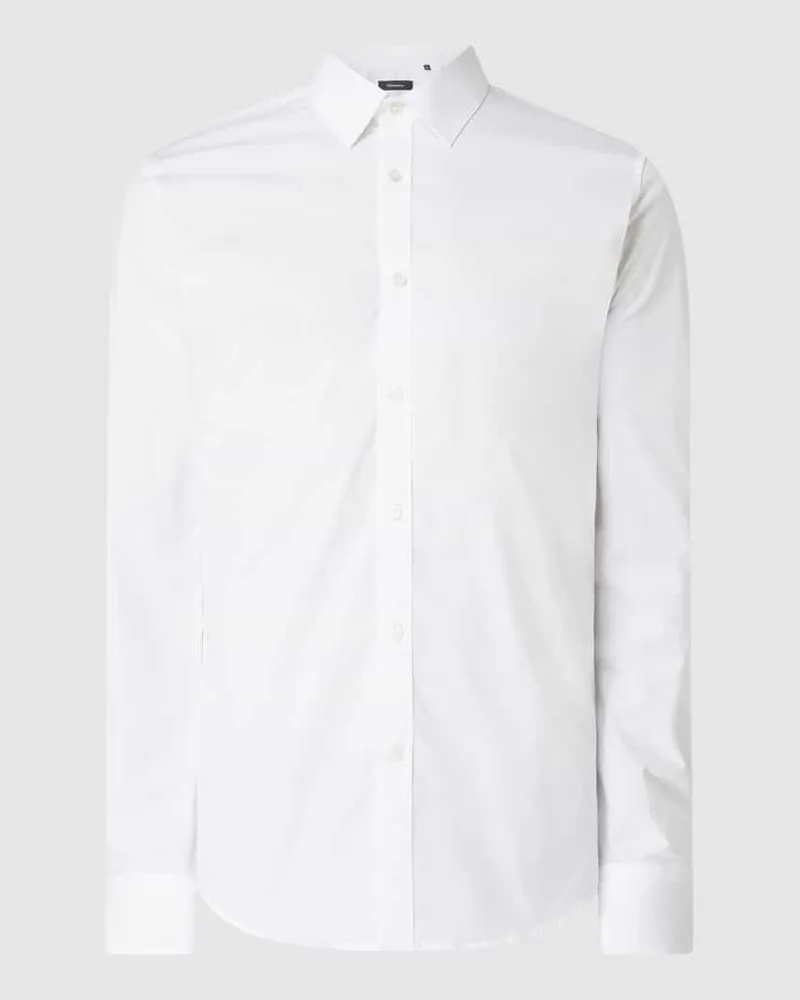 Matinique Slim Fit Business-Hemd mit Stretch-Anteil Modell 'Robo 