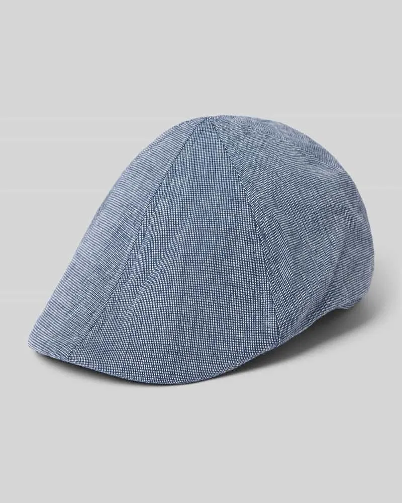 Müller Headwear Schiebermütze mit elastischem Einsatz Jeansblau