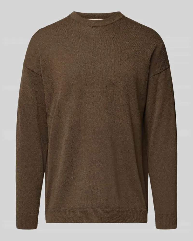 Only & Sons Relaxed Fit Strickpullover mit Baumwoll-Anteil Modell 'JOB 