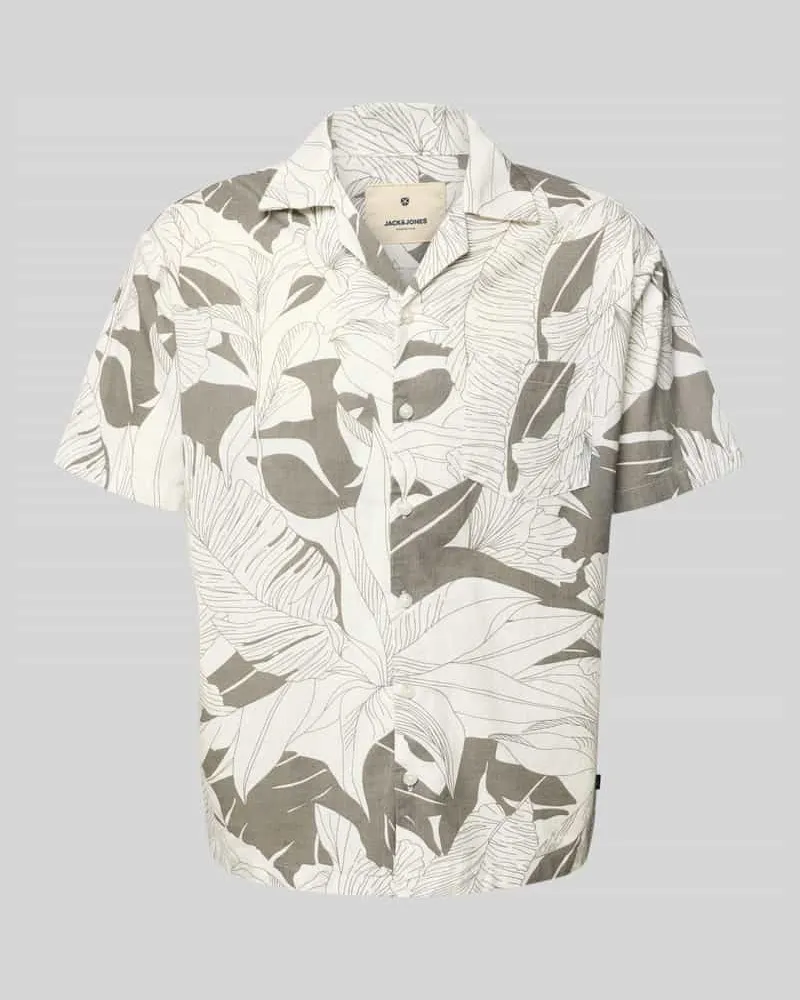 Jack & Jones Regular Fit Freizeithemd mit Brusttasche Modell 'BLUBAHAMAS 