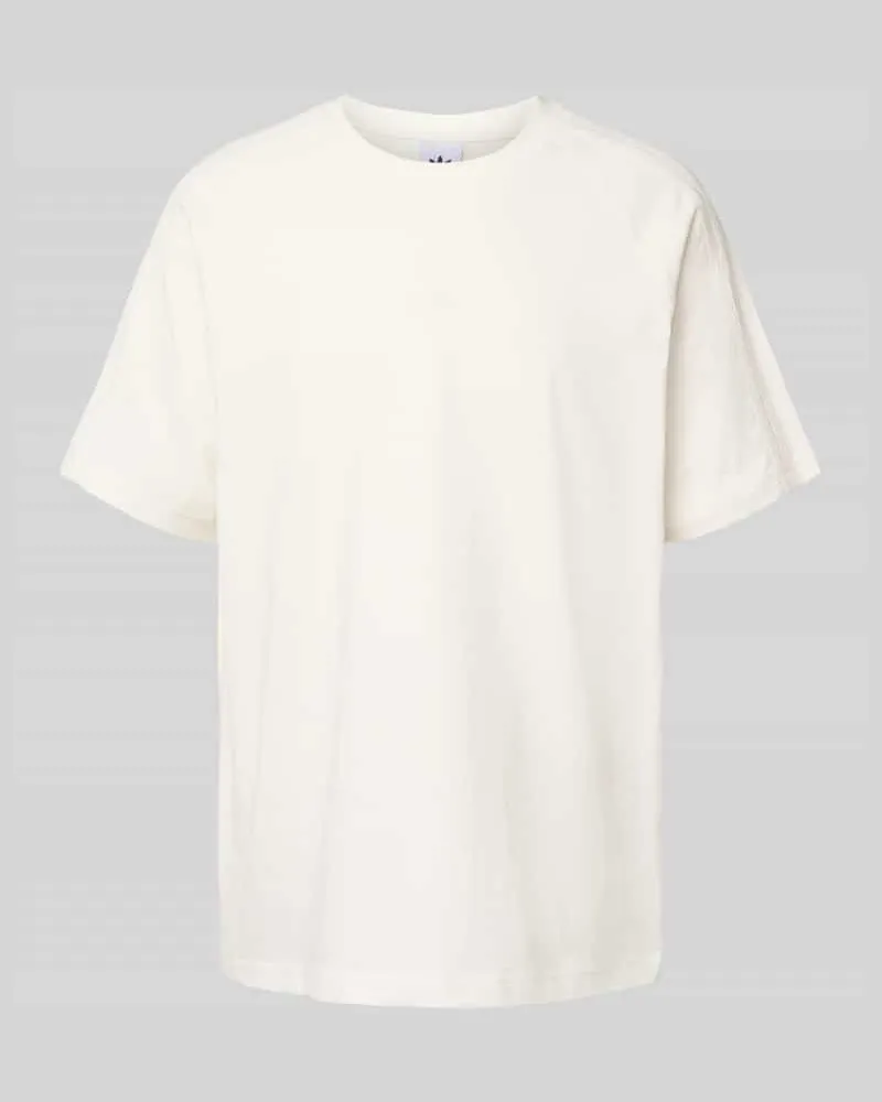 adidas T-Shirt mit Rundhalsausschnitt Offwhite