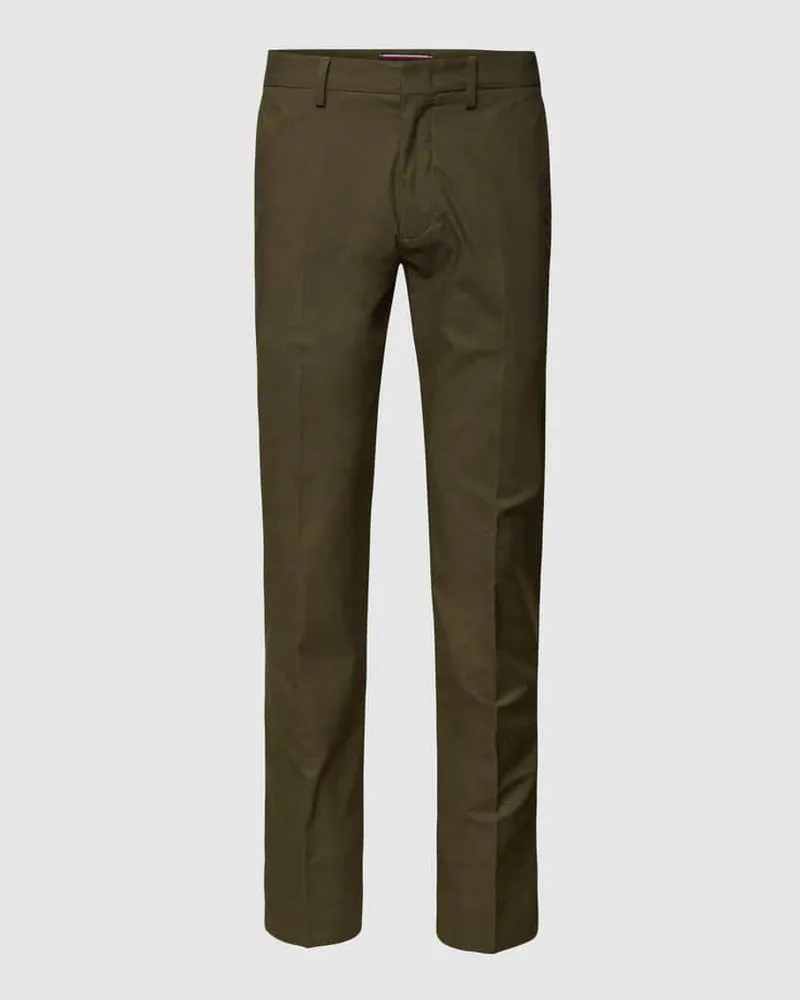 Tommy Hilfiger Chino mit Eingrifftaschen Oliv