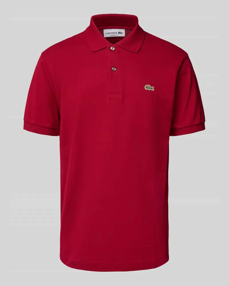 Lacoste Regular Fit Poloshirt aus reiner Baumwolle 
