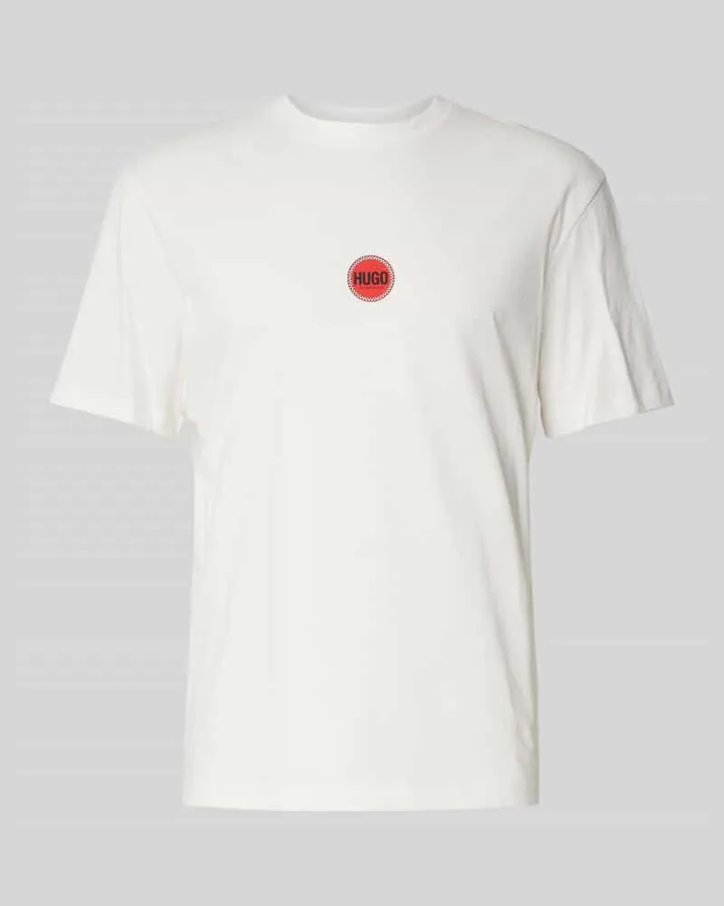 HUGO BOSS T-Shirt mit Label-Print Modell 'Derdcho Kitt