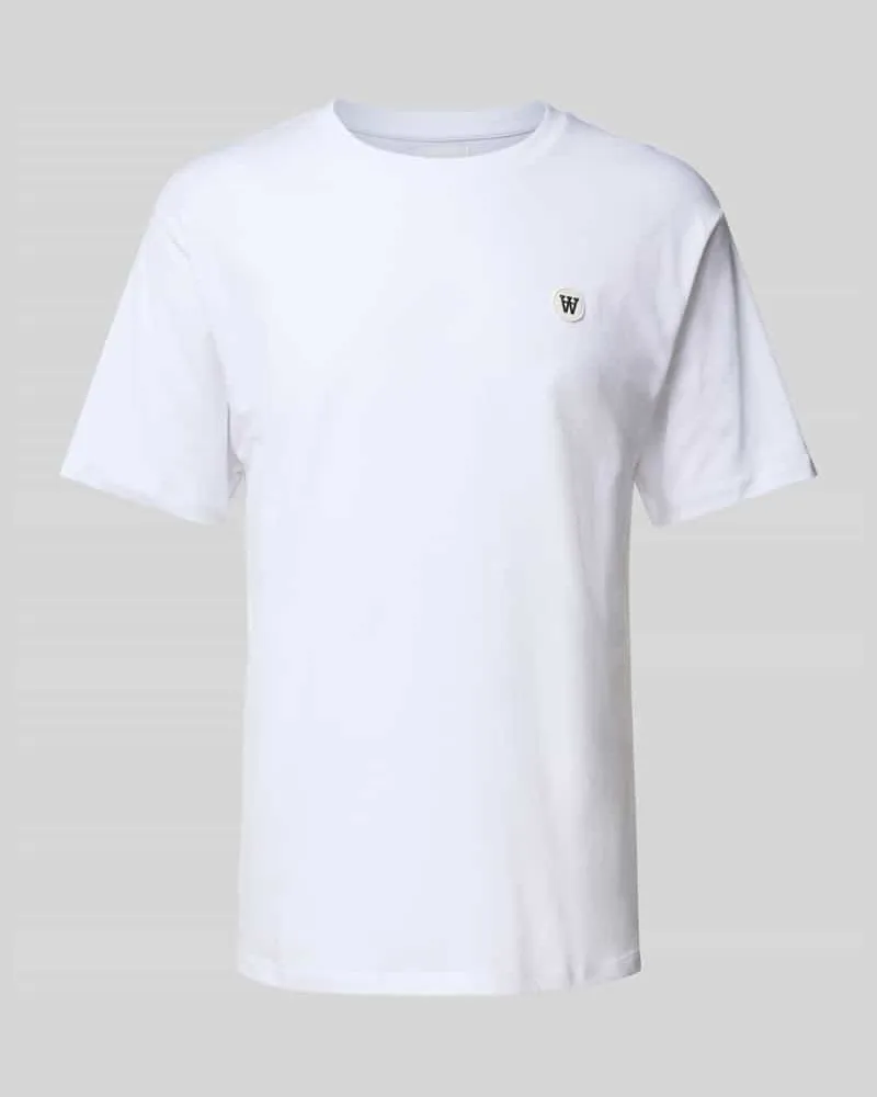 Wood Wood T-Shirt mit Logo-Badge Modell 'Ace 