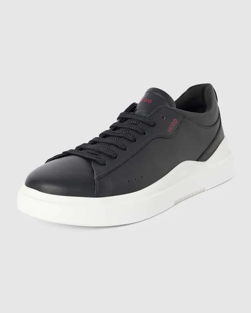 HUGO BOSS Sneaker aus Leder mit Label-Details Modell 'Blake 