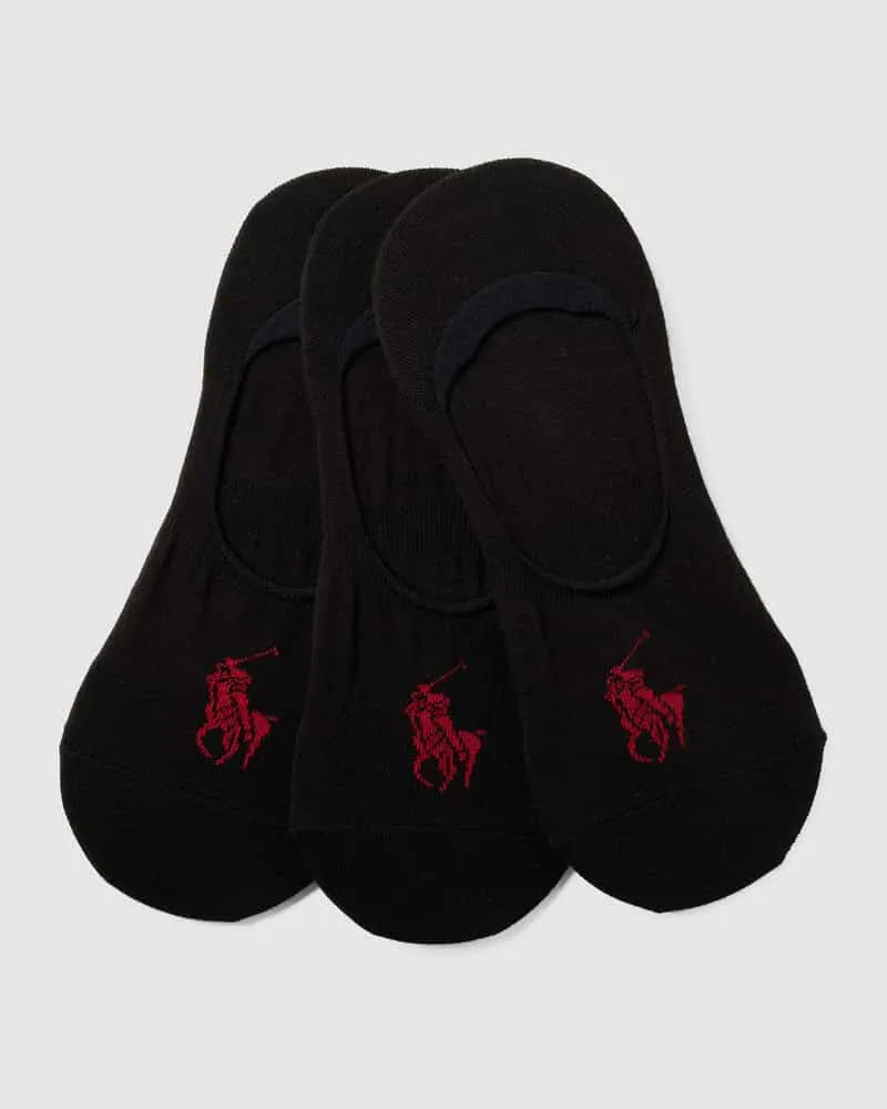 Ralph Lauren Füßlinge mit Label-Detail im 3er-Pack 