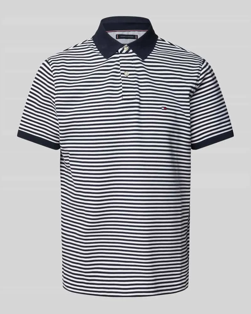 Tommy Hilfiger Regular Fit Poloshirt aus Baumwoll-Mix 