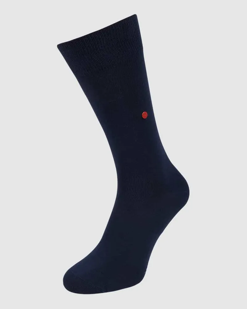 Burlington Socken mit Label-Print Modell 'Lord 