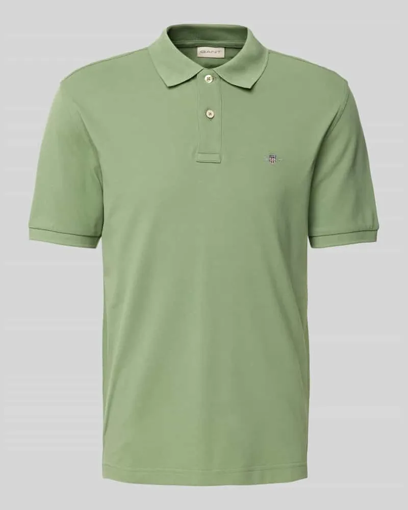 Gant Regular Fit Poloshirt mit Label-Stitching 