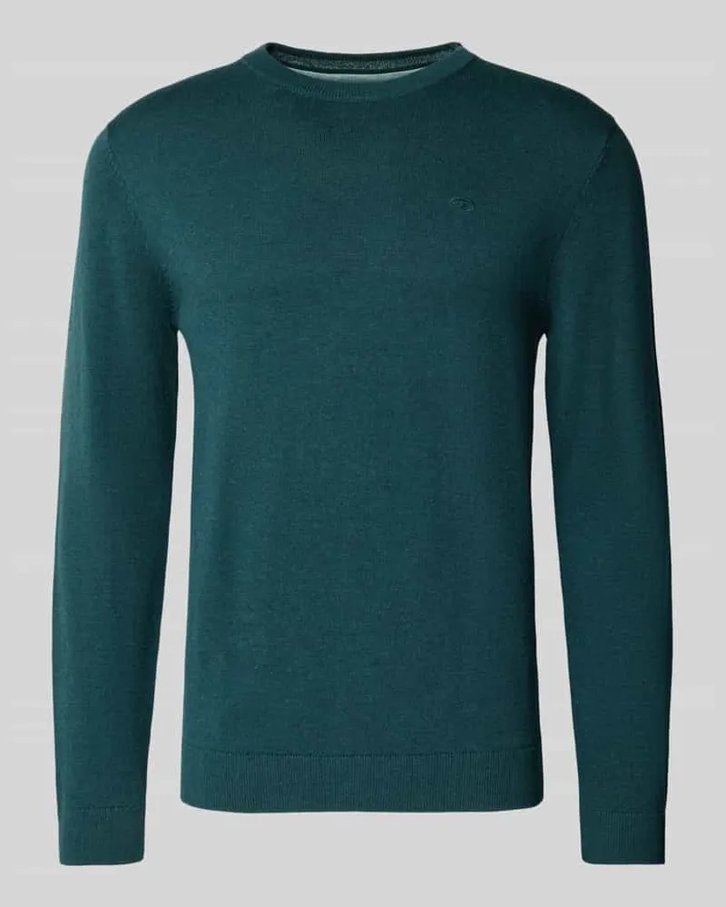 Tom Tailor Regular Fit Strickpullover aus reiner Baumwolle 