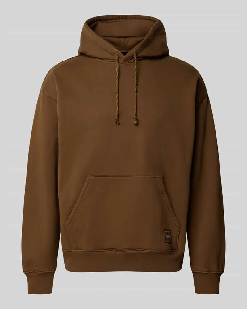 Levi's Regular Fit Hoodie aus Baumwoll-Mix Dunkelbraun